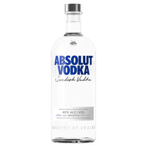 Absolut Swedish Vodka 1L