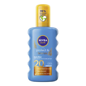NIVEA Protect & Bronze Pump Spray SPF 20 200ML