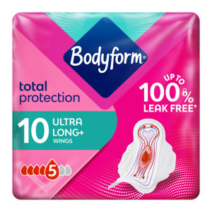 Bodyform Ultra Long Sanitary Towels Wings 10 pack