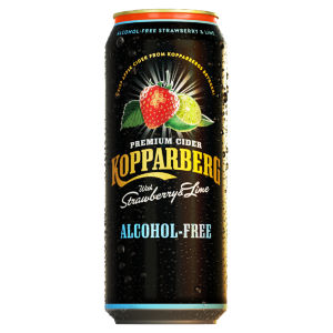 Kopparberg Strawberry & Lime Alcohol Free 500Ml