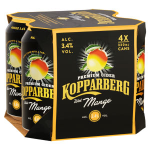 Kopparberg Premium Pear Cider 4x330ml