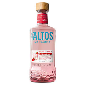 Olmeca Altos Tequila Strawberry Margarita Ready to Serve Cocktail 750mL