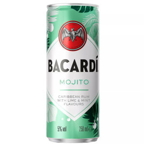 Bacardi Mojito Rum Mixed Ready To Drink 250ml