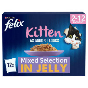 As Good As it Looks Kitten Mixed in Jelly Wet Cat Food 12x85g