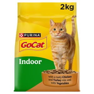 GO-CAT Indoor Chicken Dry Cat Food 2kg
