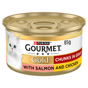 Gourmet Gold Chunks in Gravy Chicken & Liver Wet Cat Food 