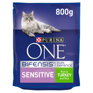 Purina One Sensitive Turkey Dry Cat Food