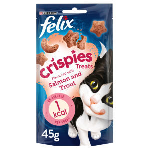 Crispies Salmon and Trout Cat Treats 45g
