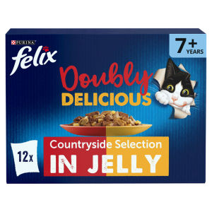 FELIX Doubly Delicious Countryside Selection in Jelly Wet Cat Food