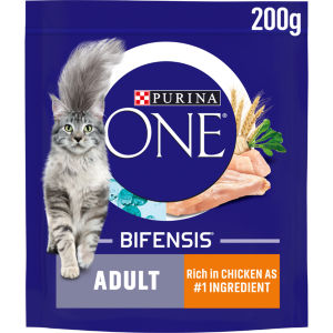 PURINA ONE Chicken Dry Cat Food 200g