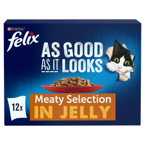 Felix As Good As It Looks Meaty Selection in Jelly 12 x 85g