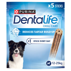 Medium Dental Chicken Dog Chews 5 Sticks