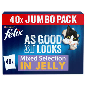 As Good As it Looks Favourites Selection Wet Cat Food 40x85g