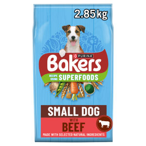 Bakers Small Dog Dry Dog Food Beef & Veg