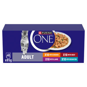Mini Fillets Mixed Selection in Gravy Wet Cat Food 40x85g
