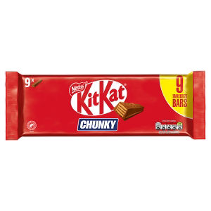 Kit Kat Chunky Milk Chocolate Bar Multipack 32g 9 Pack