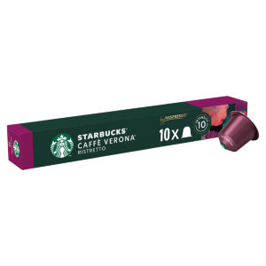 Caffè VERONA by NESPRESSO, Dark Roast Coffee, 55g box of 10