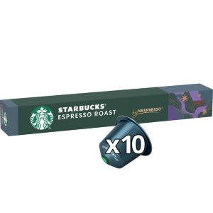 Starbucks by Nespresso Espresso Roast Coffee Pods x10 57g