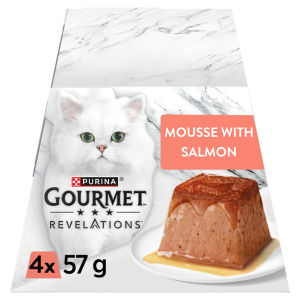 Revelations Mousse Salmon Wet Cat Food 4x57g