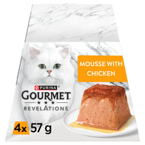 Revelations Mousse Chicken Wet Cat Food 4x57g