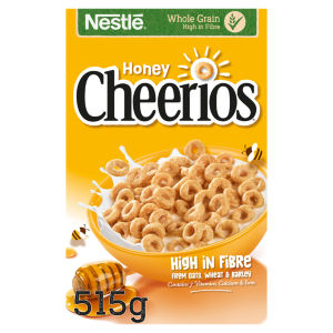 Nestlé Cheerios Honey Breakfast Cereal 515g