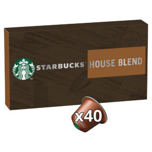 Starbucks by Nespresso Medium Roast House Blend Coffee Pods x36