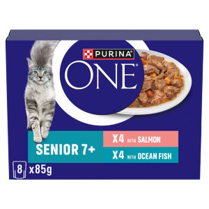 Purina One Senior 7+ Mini Fillets Chicken And Beef Wet Cat Food