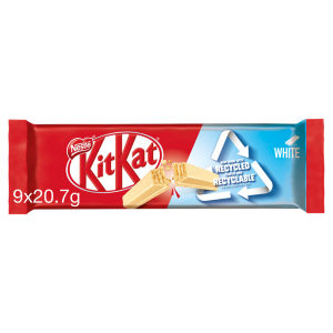 2 Finger White Chocolate Biscuit Bar Multipack