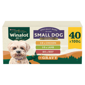 Winalot Meaty Chunks Small Dog Mixed In Gravy Dog Food