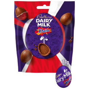 Cadbury Dairy Milk Mini Chocolate Eggs Bag 77g