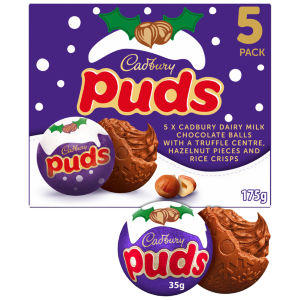 Dairy Milk Chocolate Christmas Puds Multipack 175g (5 x 35g)