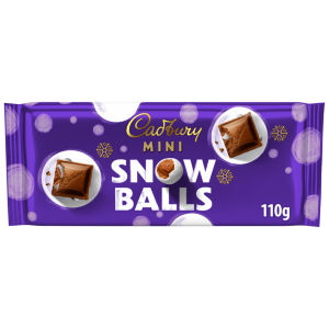 Dairy Milk Mini Snow Balls Chocolate Bar 110 g