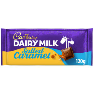 Dairy Milk Salted Caramel Chocolate Bar 120g