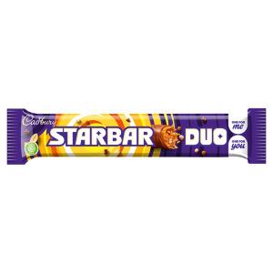 Cadbury Starbar Duo Milk Chocolate Bar 74g