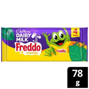 Cadbury Dairy Milk Caramel Chocolate Bar 4 Pack Multipack