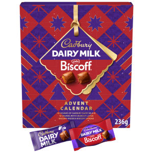 Dairy Milk Biscoff Chocolate Christmas Advent Calendar 236 g