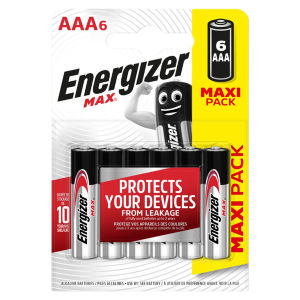 ENERGIZER Max Plus AA Alkaline Batteries - Pack of 8