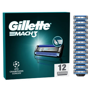 Gillette Mach3 Blades 12 Blades