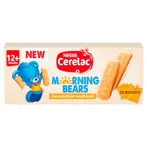 Morning Bears Biscuits Vanilla Baby Food Snack 12+ Months 45g