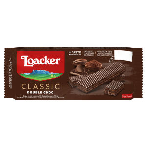 Loacker Classic Double Chocolate Wafers 90G
