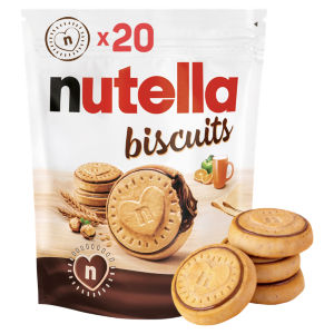 Nutella Biscuits 20 Pieces 276g - Crunchy Biscuits filled with Nutella