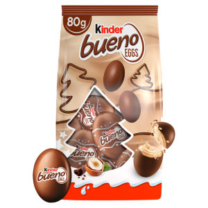 Bueno Milk Chocolate & Hazelnut Mini Easter Eggs Bag 80g