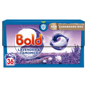 Bold All-In-1 Pods Washing Liquid Capsules Lavender & Camomile 100 Washes