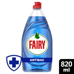 Fairy Platinum Antibacterial Washing Up Liquid Eucalyptus 820Ml