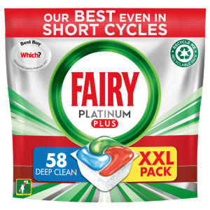 Platinum Plus All In One Deep Clean Dishwasher Tablets Fresh Herbal Breeze