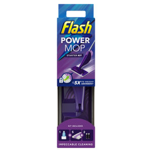 Powermop Floor Cleaner Starter Kit, All-In-One Mopping System