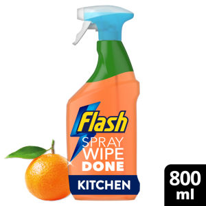 Flash Spray Wipe Done Bright Mandarin Cleaning Spray