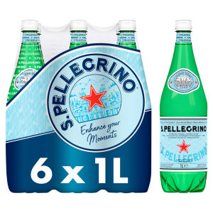 San Pellegrino Sparkling Natural Mineral Water Multipack 6x1L