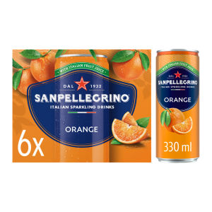 San Pellegrino Orange Soft Drink Multipack 6x330ml