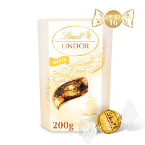 Lindt Lindor White Chocolate Truffles Box